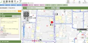 全国地下マップの路線価図